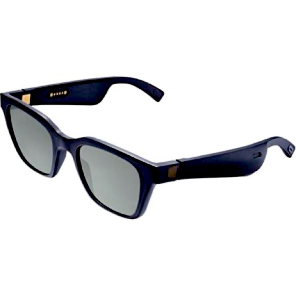Bose - Frames Alto M/L  — Classic Angular Bluetooth Audio Sunglasses - Black